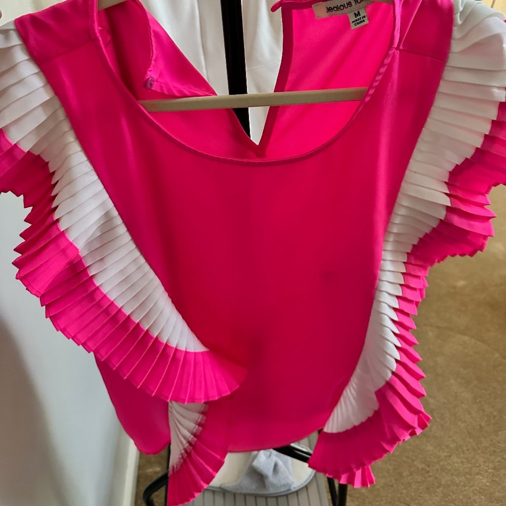 Hot Pink Blouse